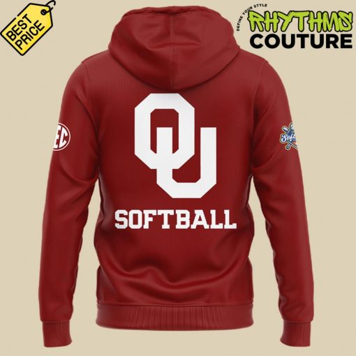 Oklahoma Sooners 2025 SEC Softball Conference Tournament Champions Hoodie