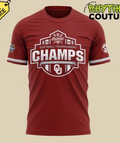 Oklahoma Sooners 2025 SEC Softball Conference Tournament Champions Tee