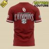 Oklahoma Sooners 2025 SEC Softball Conference Tournament Champions Tee