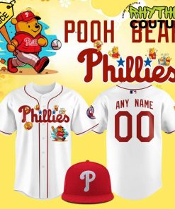Philadelphia Phillies x Pooh Bear Limited Edition Baseball Jersey
