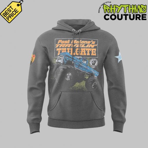 Post Malone “Travelin Tailgate” Limited Edition Grey Hoodie