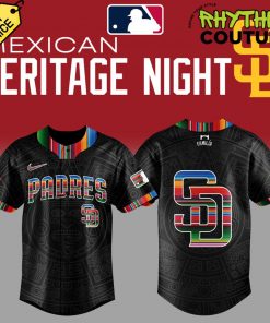 San Diego Padres Mexican Heritage Night Jersey 2025 Limited Edition Baseball Jersey