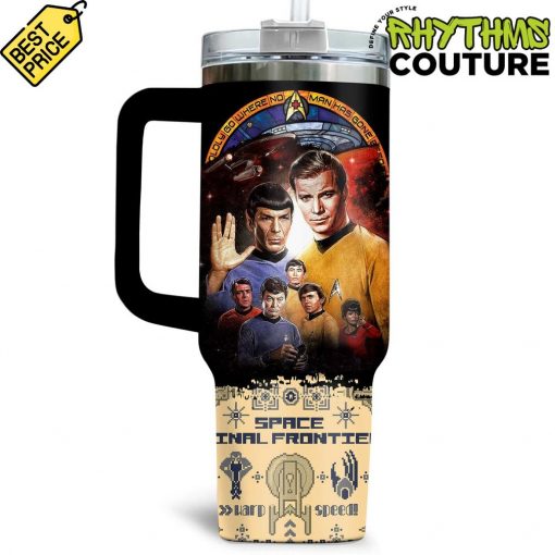 Star Trek Space Final Frontier Limited Edition Tumbler 40oz with Handle