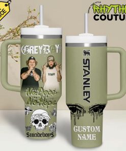 Suicideboys Grey Day “No Dope No Hope” Tumbler 40oz with Handle