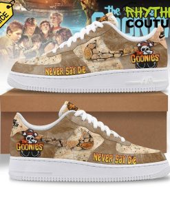 The Goonies “Never Say Die” Limited Edition Air Force 1 Shoes