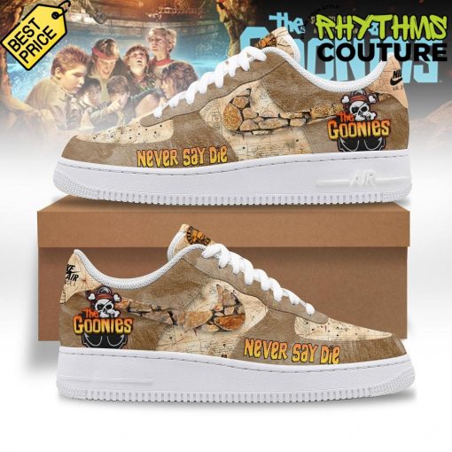 The Goonies “Never Say Die” Limited Edition Air Force 1 Shoes