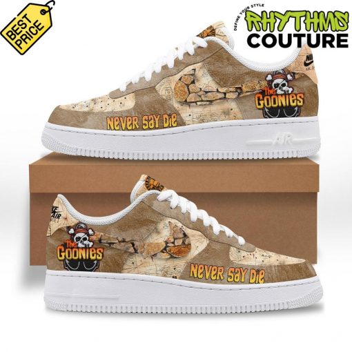 The Goonies “Never Say Die” Limited Edition Air Force 1 Shoes