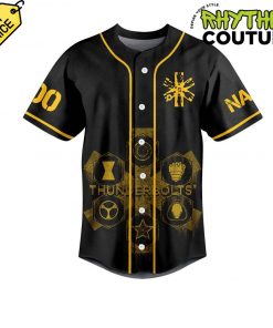 Thunderbolts Earths Mightiest Personalized Baseball Jersey