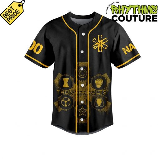 Thunderbolts Earths Mightiest Personalized Baseball Jersey