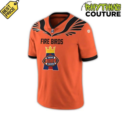 Albany Firebirds 2025 Arena Crown CHAMPIONS Custom Football Jersey