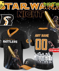 Arizona Rattlers x Star Wars Night 2025 Special Football Jersey