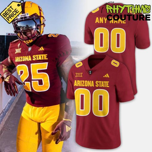 Arizona State Sun Devils Special New Football Jersey – Red