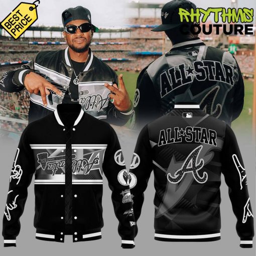 Atlanta Braves Peace up, A-Town Down All Star Baseball Jacket