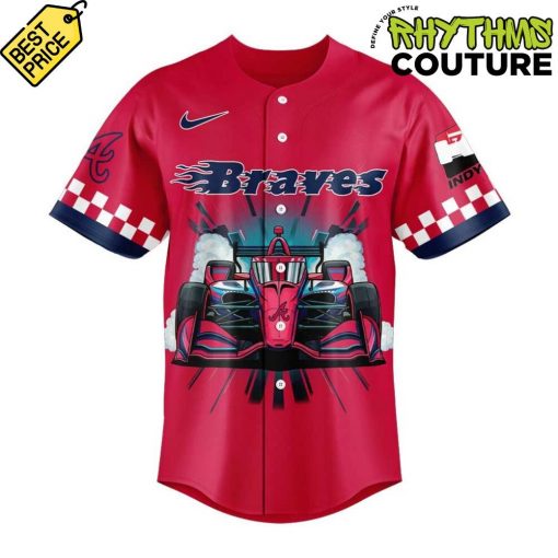 Atlanta Braves x F1 IndyCar Baseball Jersey