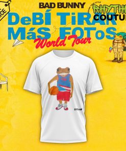 Bad Bunny DeBÍ TiRAR MáS FOToS Concho Basketball Tee
