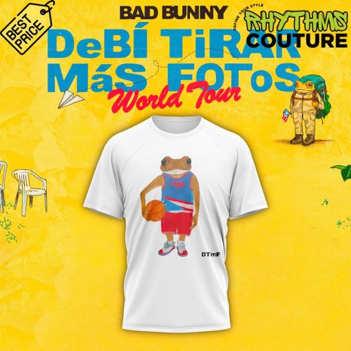 Bad Bunny DeBÍ TiRAR MáS FOToS Concho Basketball Tee