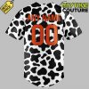 Baltimore Orioles Happy Cow Appreciation Day Custom Baseball Jersey