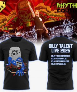 Billy Talent In Quebec Canada Tour 2025 T-Shirt