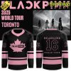 Blackpink 2025 World Tour Toronto Canada Special Edition Hockey Jersey