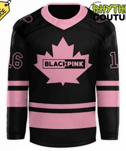 Blackpink 2025 World Tour Toronto Canada Special Edition Hockey Jersey
