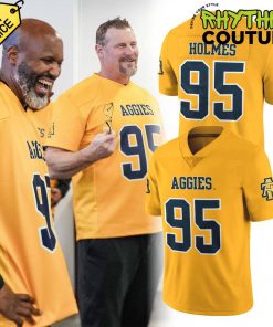 Brad Holmes x North Carolina A&T Special Football Jersey