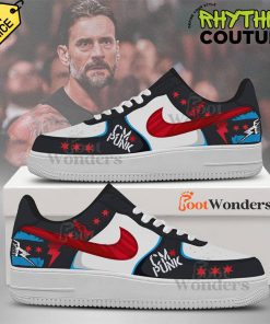 CM Punk WWE WrestleMania 41 Special Air Force 1 Sneaker