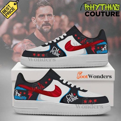 CM Punk WWE WrestleMania 41 Special Air Force 1 Sneaker
