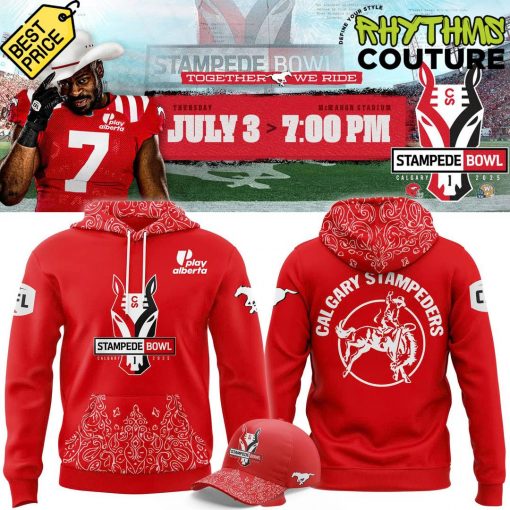 Calgary Stampeders “2025 The Greatest Outdoor Show on Earth” Special Hoodie