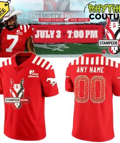 Calgary Stampeders x 2025 Stampede Bowl Special Football Jersey