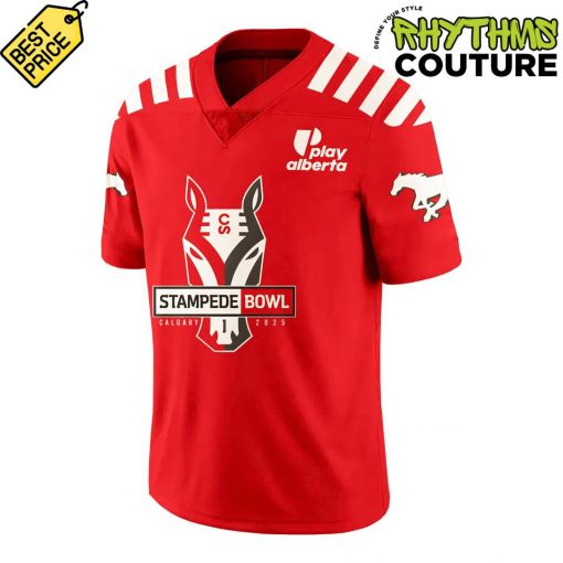Calgary Stampeders x 2025 Stampede Bowl Special Football Jersey