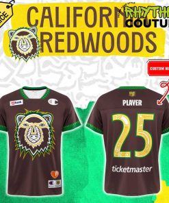 California Redwoods Indigenous Heritage Custom Foootbal Jersey