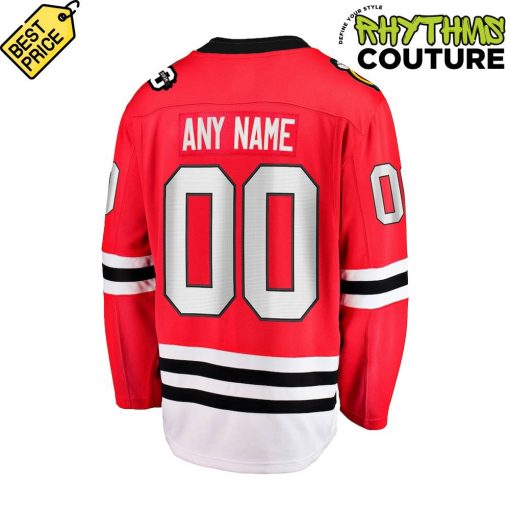 Chicago Blackhawks 100 Years Anniversary Special Edition Hockey Jersey