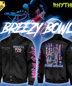 Chris Brown – BREEZY BOWL XX LIGHT BRIGHT Baseball Jacket