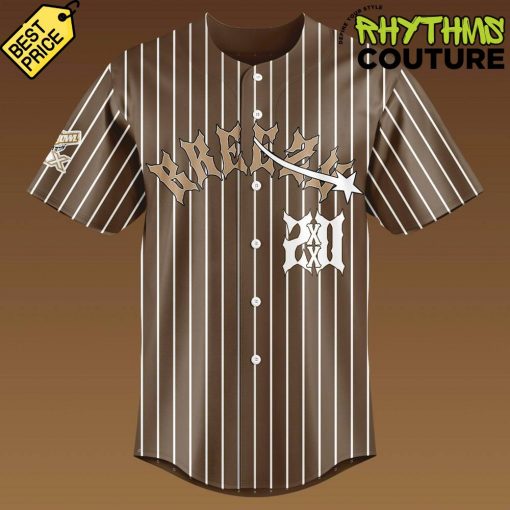 Chris Brown – Breezy Bowl 20 Baseball Jersey