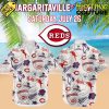 Cincinnati Reds Margaritaville Night 2025 Hawaiian Shirt