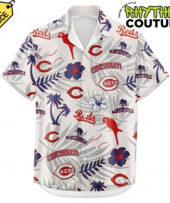 Cincinnati Reds Margaritaville Night 2025 Hawaiian Shirt