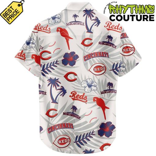 Cincinnati Reds Margaritaville Night 2025 Hawaiian Shirt
