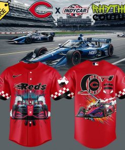 Cincinnati Reds x F1 IndyCar Special Baseball Jersey