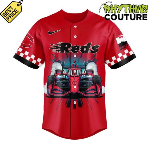 Cincinnati Reds x F1 IndyCar Special Baseball Jersey