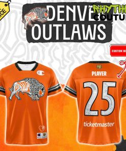Denver Outlaws Indigenous Heritage Custom Foootbal Jersey