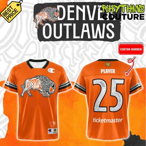 Denver Outlaws Indigenous Heritage Custom Foootbal Jersey