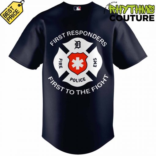 Detroit Tigers First Responder Night 2025 Baseball Jersey