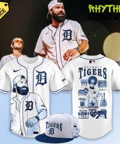 Detroit Tigers X Jordan Davis Music Special Baseball Jersey