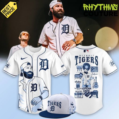 Detroit Tigers X Jordan Davis Music Special Baseball Jersey