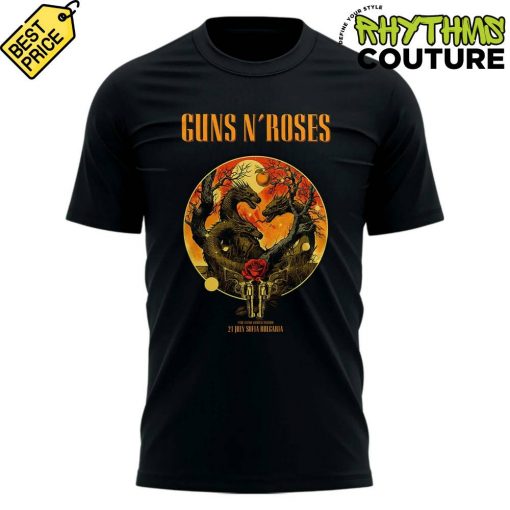Guns N’ Roses World Tour to Bulgaria 2025 T-Shirt