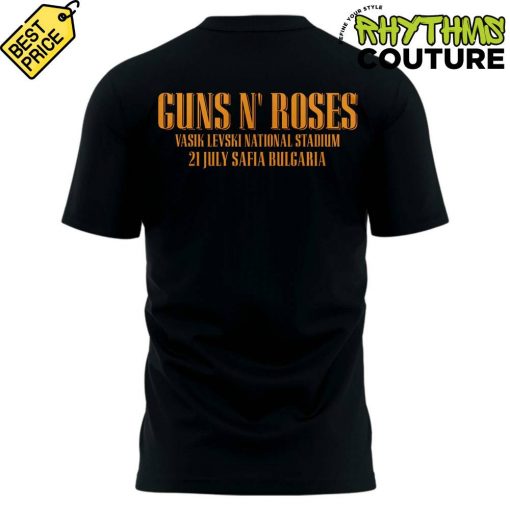 Guns N’ Roses World Tour to Bulgaria 2025 T-Shirt