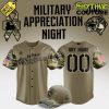 Gwinnett Stripers Military Appreciation Night 2025 Camo Baseball Jersey