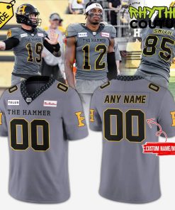 Hamilton Tiger-Cats Special New Grey Football Jersey