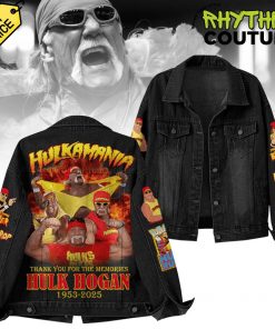 Hulk Hogan “Thank you for the Memories” Special Denim Jacket