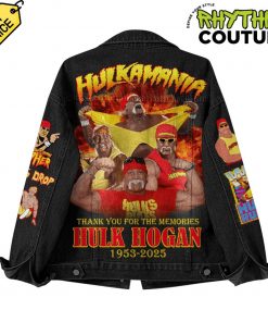 Hulk Hogan “Thank you for the Memories” Special Denim Jacket